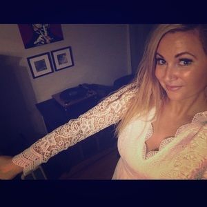 Lulu’s Awaken My Love ling white dress NWT